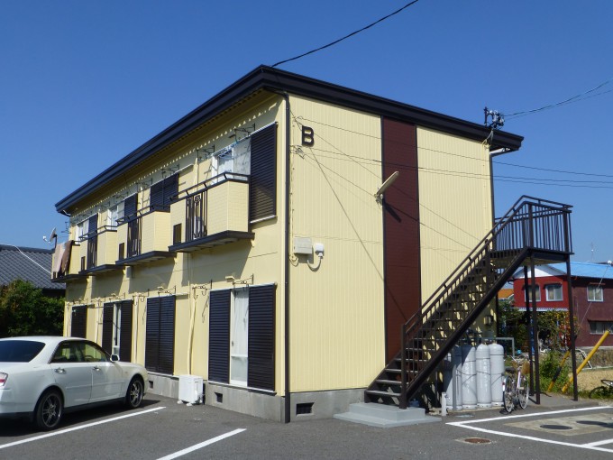 菊川市アパート外壁・屋根塗装