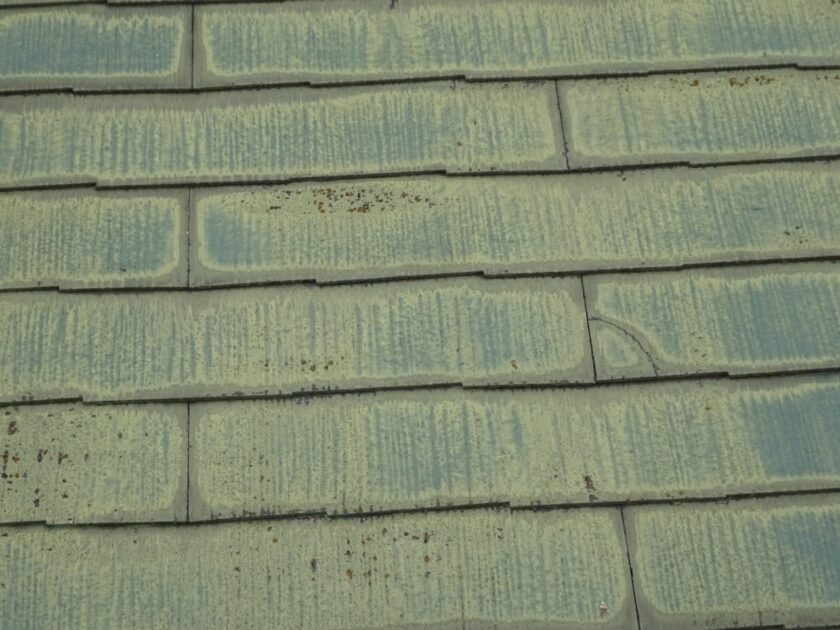 外壁屋根塗装 OB様　塗装前屋根ズーム写真